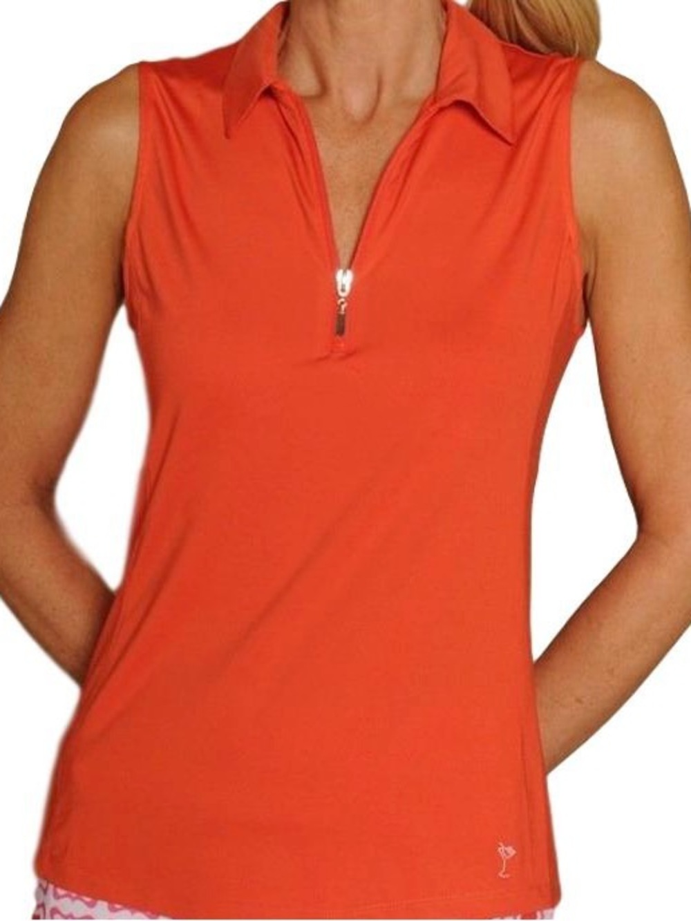 Golftini S/L Polo Orange